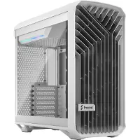Fractal Design Torrent Compact, Tour, PC, Blanc, ATX, EATX, micro ATX, Mini-ITX, SSI CEB, Acier, Verre trempé, Gaming