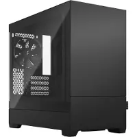 Fractal Design Fractal D. Pop Mini Silent TG Cl. Ti. noir | FD-C-POS1M-02