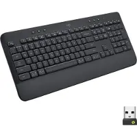 Logitech K650 Wireless Keyboard German Noir