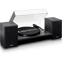 Lenco Tourne-disque Bluetooth Avec Haut-parleurs (ls-301bk)