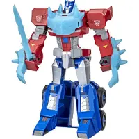 Hasbro Transformers Bumblebee Cyberverse Adventures Optimus Prime À Conversion En Roulant