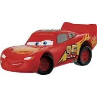 BULLYLAND Figurine Cars 3 - - Lighting Mc Queen - Jouet Enfant - Peinte à la main