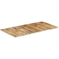 vidaXL Dessus de table bois de manguier solide 15-16 mm 120x60 cm