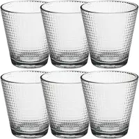 Secret De Gourmet Set de verres Benit (250 ml) (6 pièces), Verres, Multicolore, Transparent