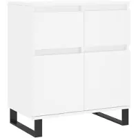 vidaXL Sideboard Blanc 60x35x70 cm Bois composite