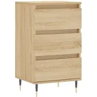 vidaXL Sideboard chêne Sonoma 40x35x70 cm bois composite