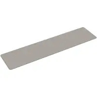 vidaXL Tapis de couloir aspect sisal platina 50x200 cm