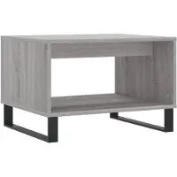 vidaXL Table basse Gris Sonoma 60x50x40 cm Bois composite
