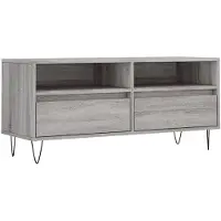 vidaXL Armoire TV Gris Sonoma 100x34,5x44,5 cm Bois composite