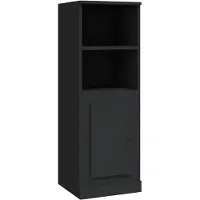 vidaXL Highboard noir 36x35,5x103,5 cm Bois composite