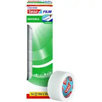 TESA 8x tesafilm INVISIBLE, invisible mat, résistant au vieillissement et à la déchirure (19 mm)