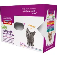 Smolke Smølke Soft Variety Box lot de pâtées pour chat (16 x 80 grammes)