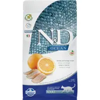 N&D Ocean Dog N&amp;D Ocean Hareng &amp; Orange 1,5 kg - pour chats adultes