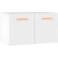 vidaXL Armoire murale blanc 60x36,5x35 cm Bois composite