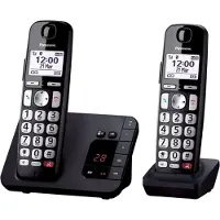 Panasonic KX-TGE262NLB téléphone Téléphone DECT
