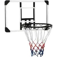 vidaXL Panier de basket transparent 71x45x2,5 cm Polycarbonate