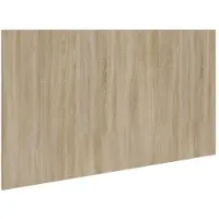 vidaXL Tête de lit chêne Sonoma 160x1,5x80 cm Bois composite