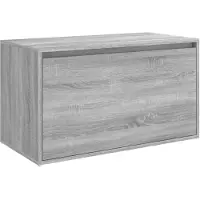 vidaXL Banc d'entrée 80x40x45 cm Sonoma gris Bois d'ingénierie