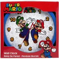 Super Mario Zegar ścienny Super Mario Bros - Oficjalny produkt dla dzieci