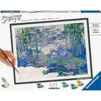 Ravensburger Peinture au Numéro - CréArt - Art Collection - Monet : Les Nymphéas