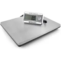 Orbegozo Pc 5500 - Balance de cuisine industrielle, capacité maximale de 200 kg, surface en acier inoxydable (39 x 31 cm), fonction