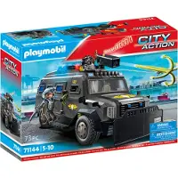 Playmobil City Action - SWAT-ATV - 71144 - 73 Parties - - UneTaille - Jouets