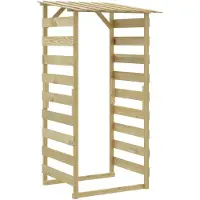 vidaXL Pergola avec toit 100x90x200 cm Bois de pin imprégné