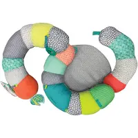 Infantino Tapis d'éveil Coussin d’activités 2 en 1 Tummy Time
