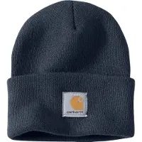 Carhartt Iconic A18 Watch Beanie Bleu