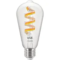 WiZ Connected WiZ Ampoule Edison à Filament - Éclairage Coloré et Blanc - E27