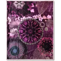 Hip Plaid ALUNA 130x160 cm Velours polyester