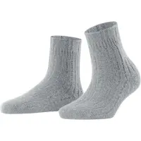 Falke Bedsock Chaussettes côtelées dames argent 39-42