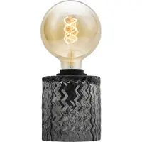 Pauleen Crystal Smoke Tischleuchte max20W E27 Rauchglas