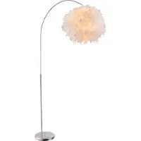 Globo Lampadaire blanc Katunga Ø 45cm