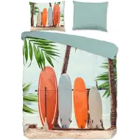 Good Morning Housse de couette SURF 240x200/220 cm Multicolore