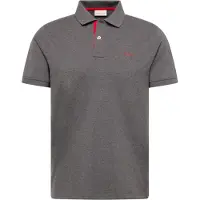 Gant T-Shirt gris foncé / rouge