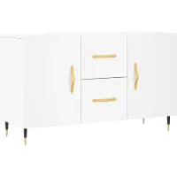 vidaXL Sideboard Blanc 100x36x60 cm Bois composite