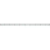 vidaXL Clôture grillagée avec douilles de sol vert 0,8x25 m