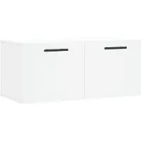 vidaXL Armoire murale blanc 80x36,5x35 cm bois d'ingénierie