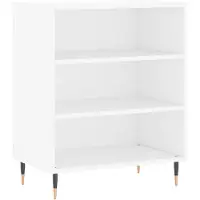 vidaXL Sideboard Blanc 57x35x70 cm Bois composite