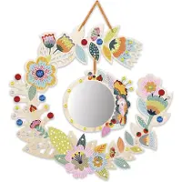 Janod Kit de bricolage Porte-bijoux - Organisateur créatif de bijoux pour enfants
