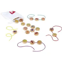 Janod Jeu en bois Pasta Mania jouet éducatif pour enfants