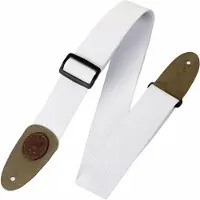 Levy's Signature Cotton 2.0 Std Sangle pour guitare White