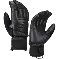 Mammut - Gants imperméables en PrimaLoft&reg; et en GORE-TEX- Unisexe - Eiger Free Glove Black en Cuir - Taille 10 - Noir
