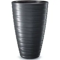 Prosperplast Maze High 43l 37.5x37.5x57.9 Cm Flowerpot Gris