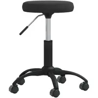 vidaXL Chaise de salle à manger noir velours