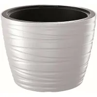 Prosperplast Maze 68l 47.5x47.5x52.3 Cm Flowerpot Blanc