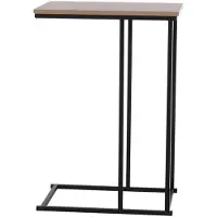 Basics Mdf Natural Side Table Marron