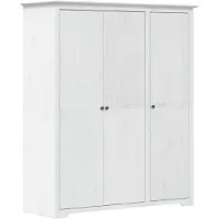vidaXL Armoire BODO blanc 146x53,5x173 cm Pin massif