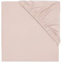 Jollein Drap-Housse Jollein Boxmatras Jersey Wild Rose-75 x 95 cm